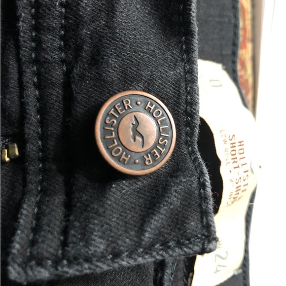 Hollister Black Jean Shorts - Picture 4 of 4